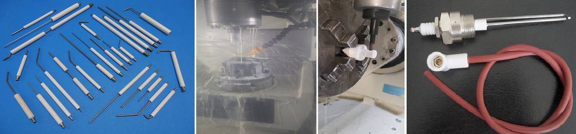 Candele di accensione per cucine e forni alimentati a gas