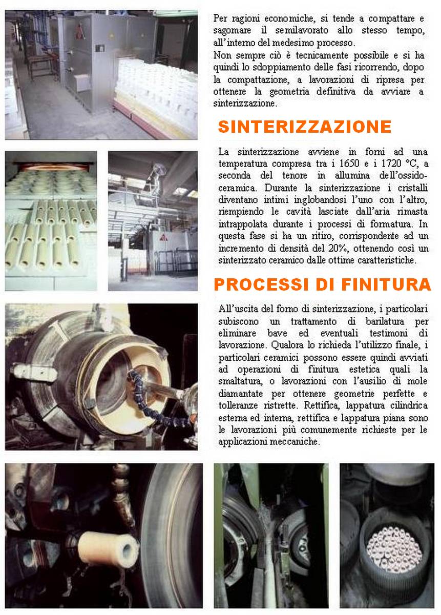 Know-how nella produzione del componente tecnico in ceramica