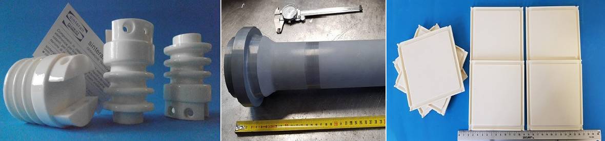 Utilizzo e controllo dimensionale del prodotto ceramico sialox